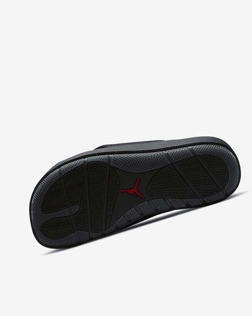 Black / Black / Red Nike Jordan Sophia Women's Slides | CA_2401