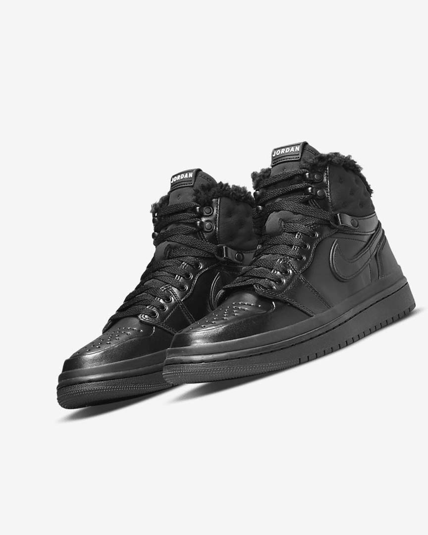 Black / Black / White Nike Air Jordan 1 Acclimate Women's Sneakers | CA_4737