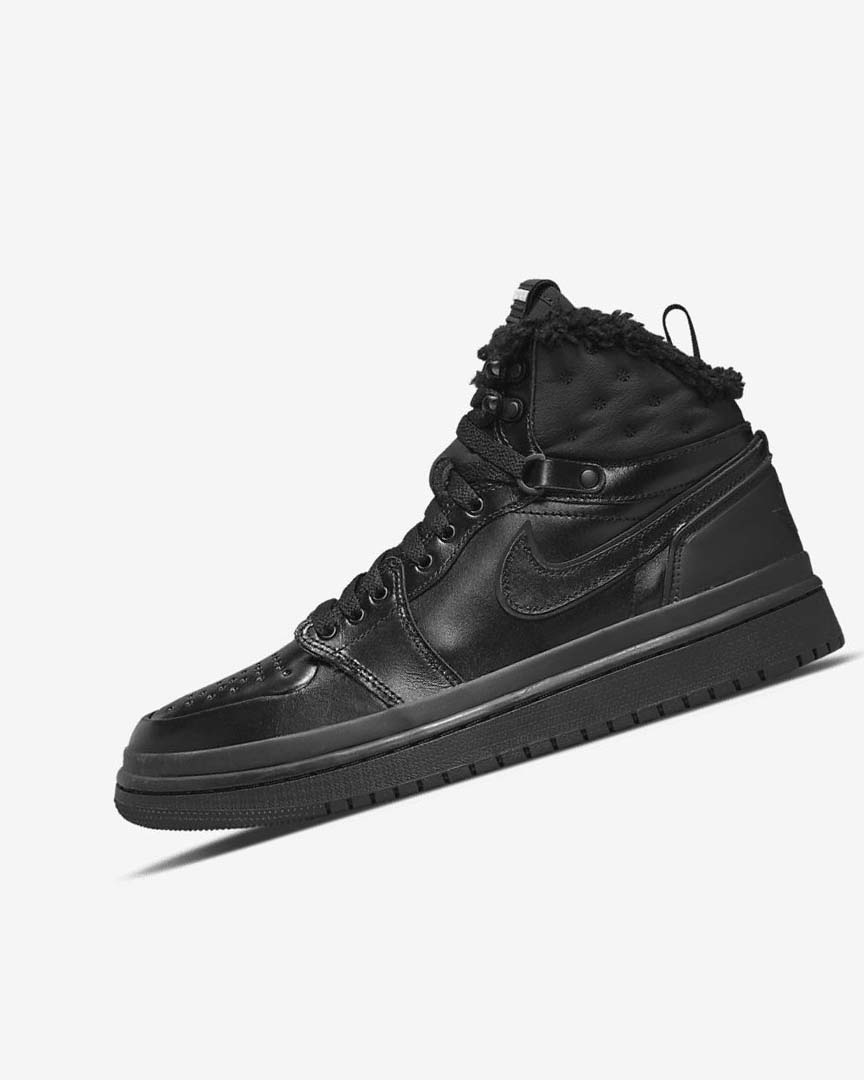 Black / Black / White Nike Air Jordan 1 Acclimate Women\'s Sneakers | CA_4737
