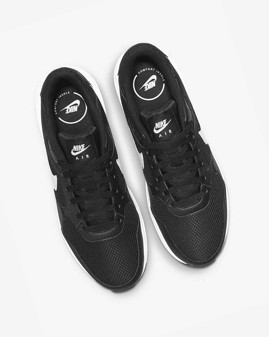 Black / Black / White Nike Air Max SC Men's Sneakers | CA_5010