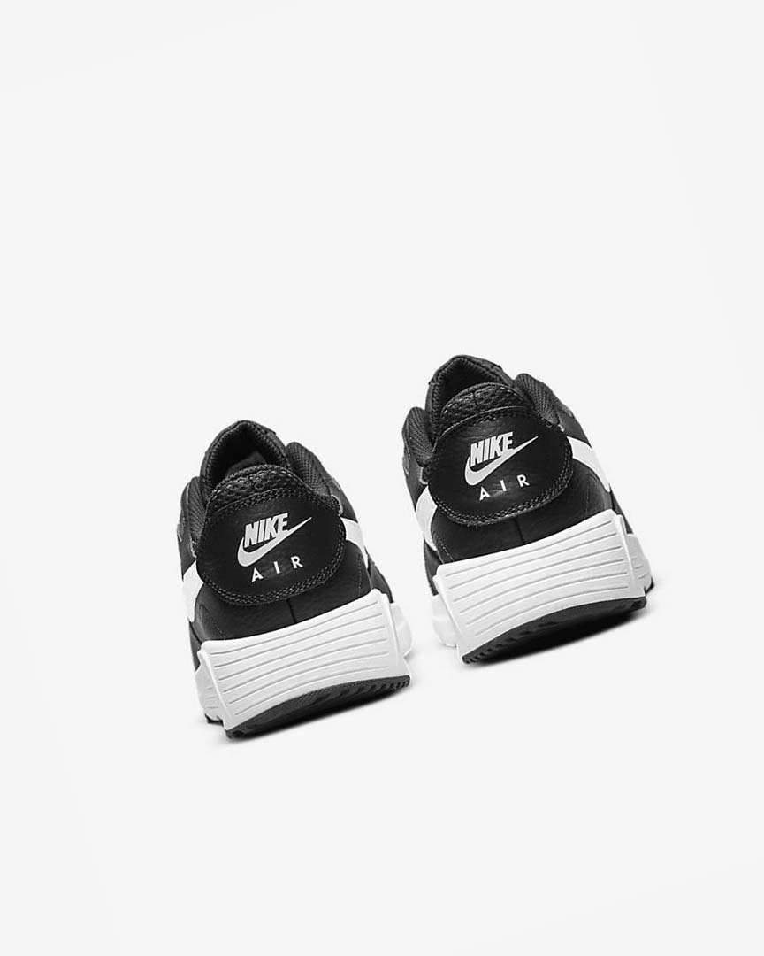 Black / Black / White Nike Air Max SC Men's Sneakers | CA_5010