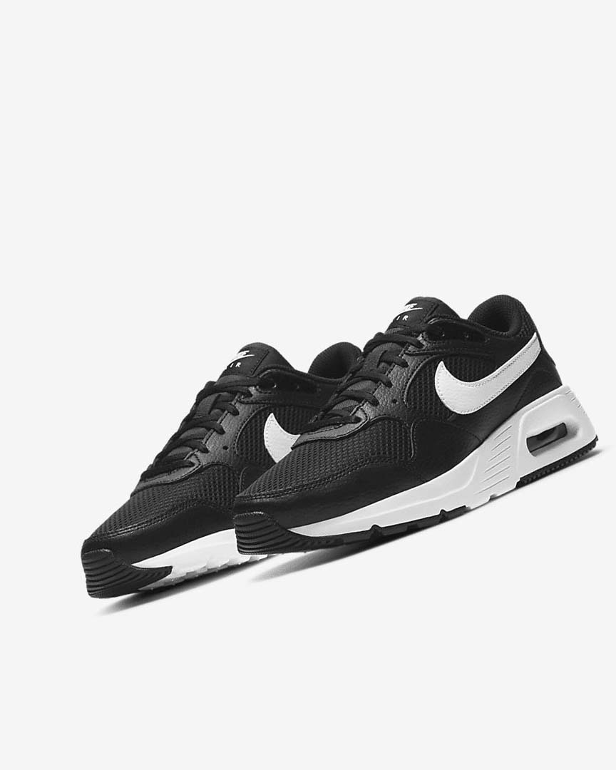 Black / Black / White Nike Air Max SC Women's Sneakers | CA_3261