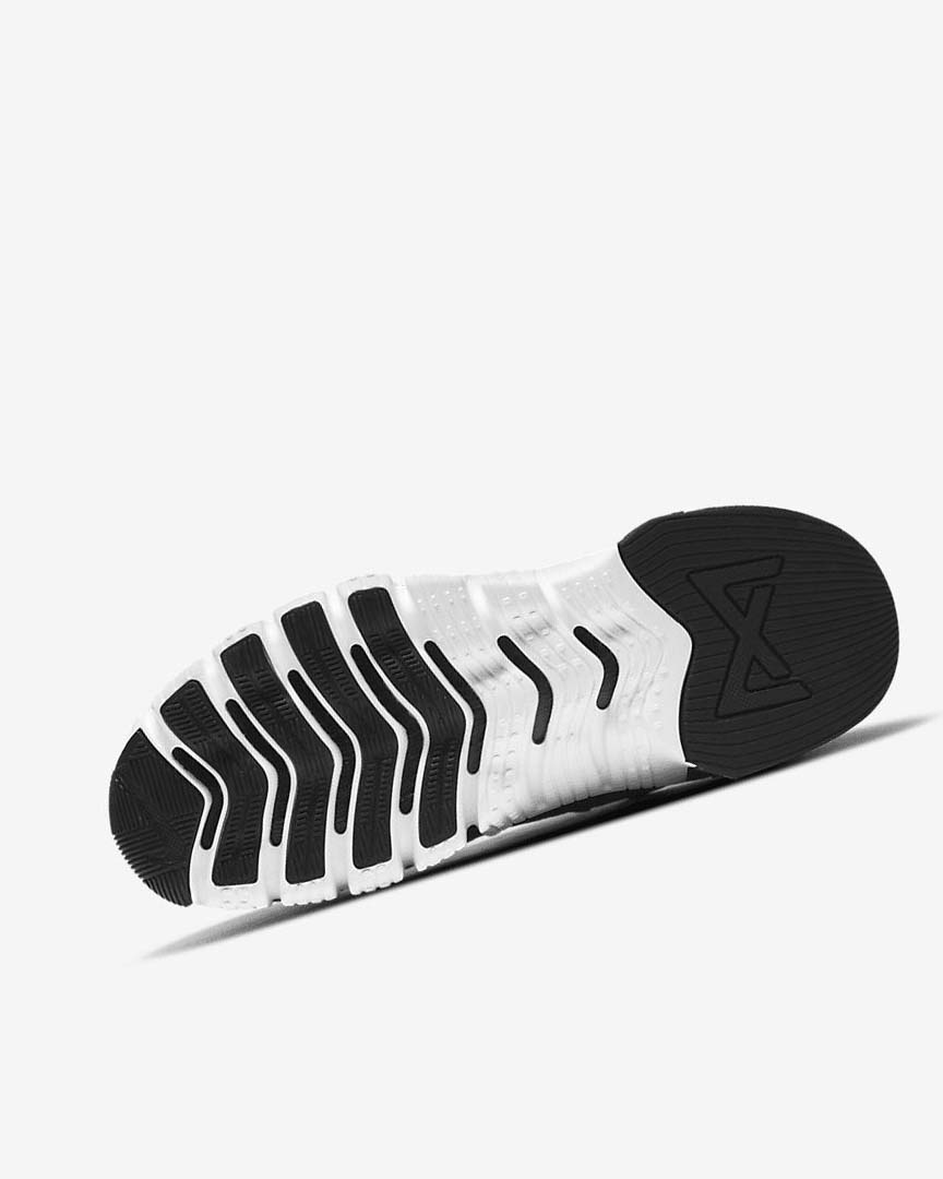 Black / Black / White Nike Free Metcon 4 Women's Training Shoes | CA_3143