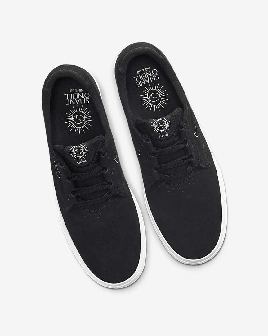 Black / Black / White Nike SB Shane Women's Skate Shoes | CA_5427