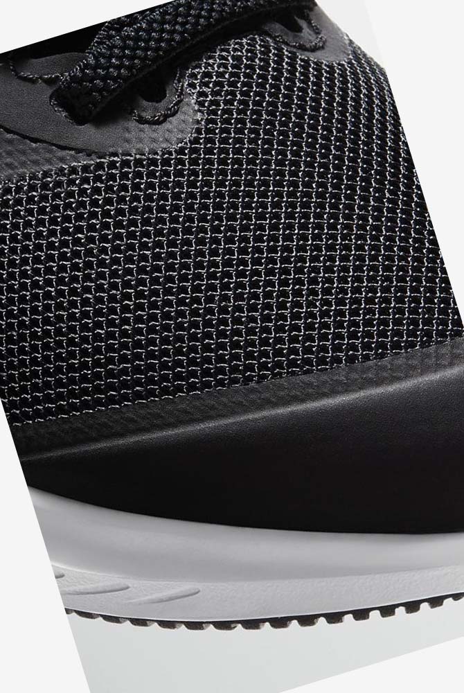 Black / Black / White Nike Star Runner 2 Girls' Running Shoes | CA_2425