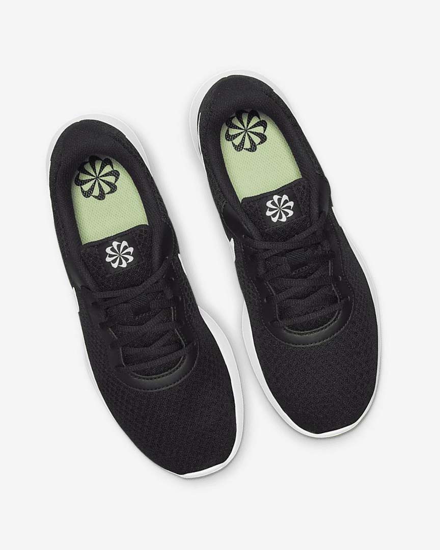 Black / Black / White Nike Tanjun Women's Sneakers | CA_5137