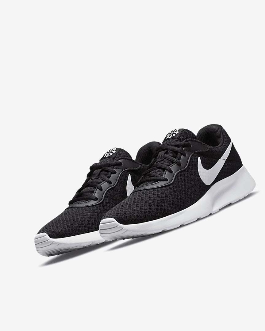 Black / Black / White Nike Tanjun Women's Sneakers | CA_5137