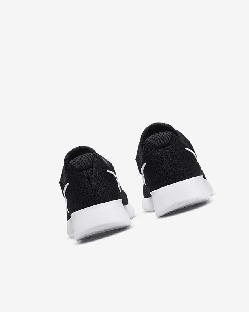 Black / Black / White Nike Tanjun Women's Sneakers | CA_5137