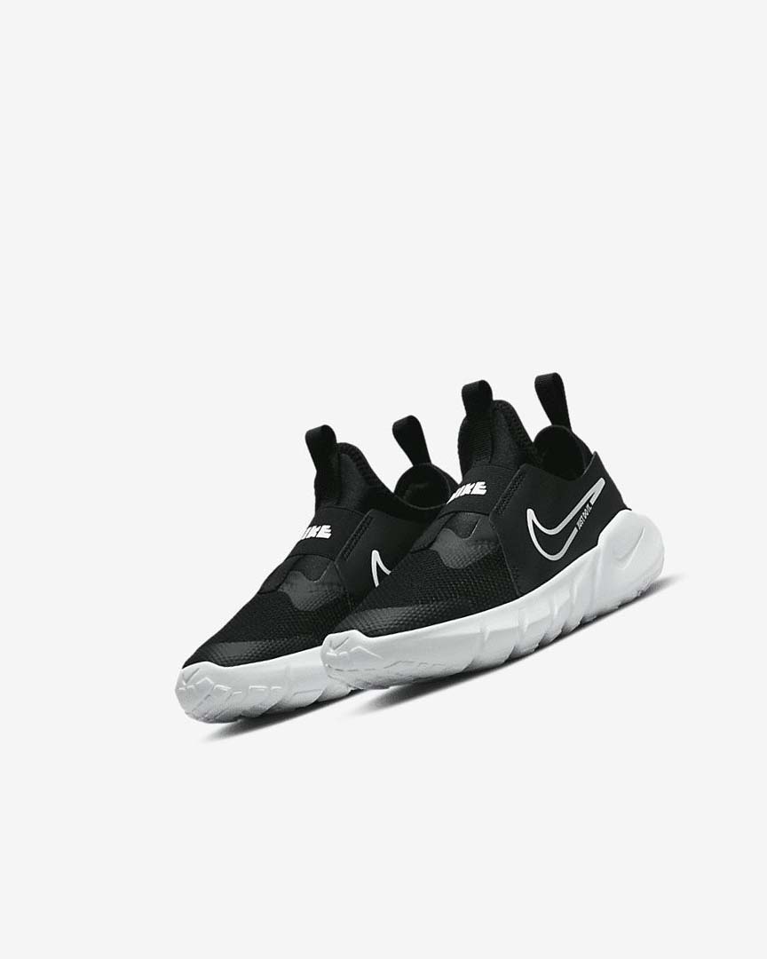 Black / Blue / Gold / White Nike Flex Runner 2 Boys' Shoes | CA_1173