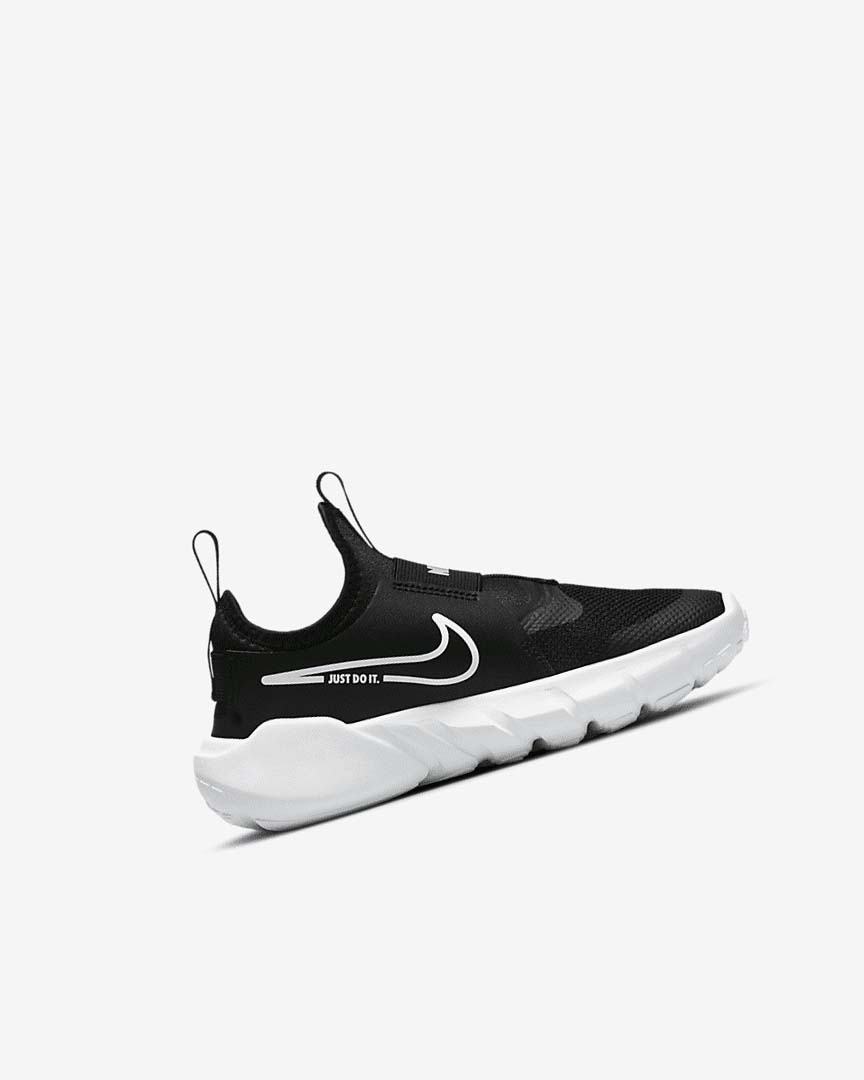 Black / Blue / Gold / White Nike Flex Runner 2 Girls' Shoes | CA_2601