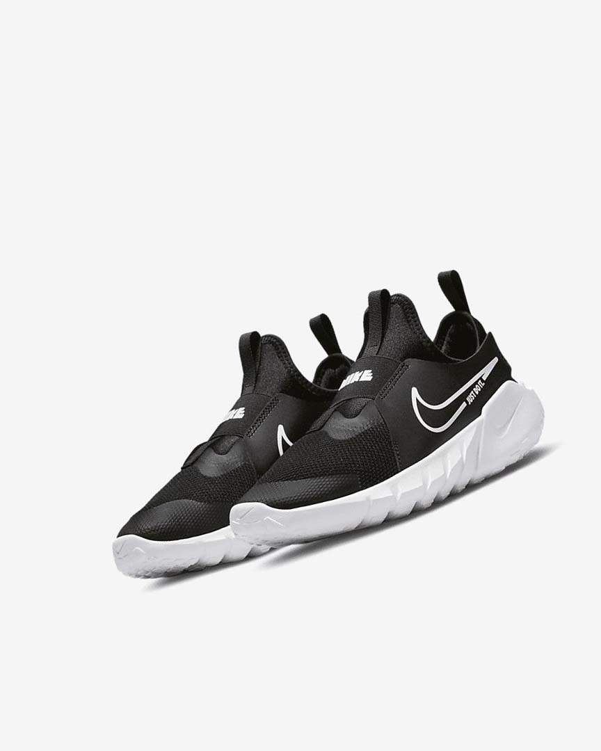 Black / Blue / Gold / White Nike Flex Runner 2 Boys' Running Shoes | CA_2794