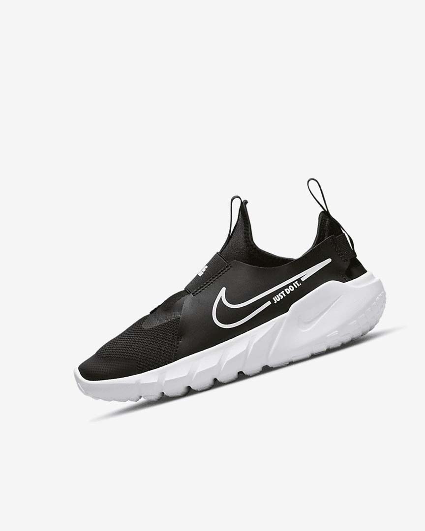 Black / Blue / Gold / White Nike Flex Runner 2 Boys\' Running Shoes | CA_2794
