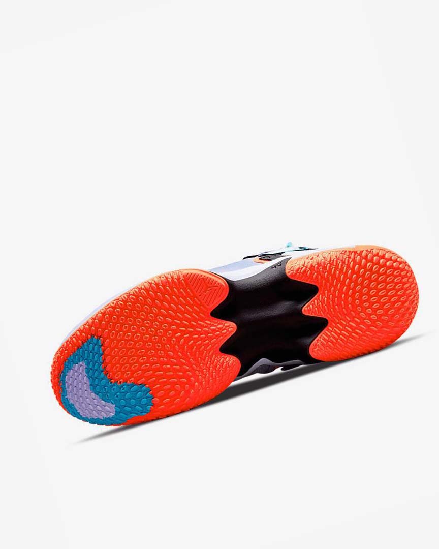Black / Blue / Light Red Nike Jordan .5 'Why Not?' Men's Basketball Shoes | CA_5390