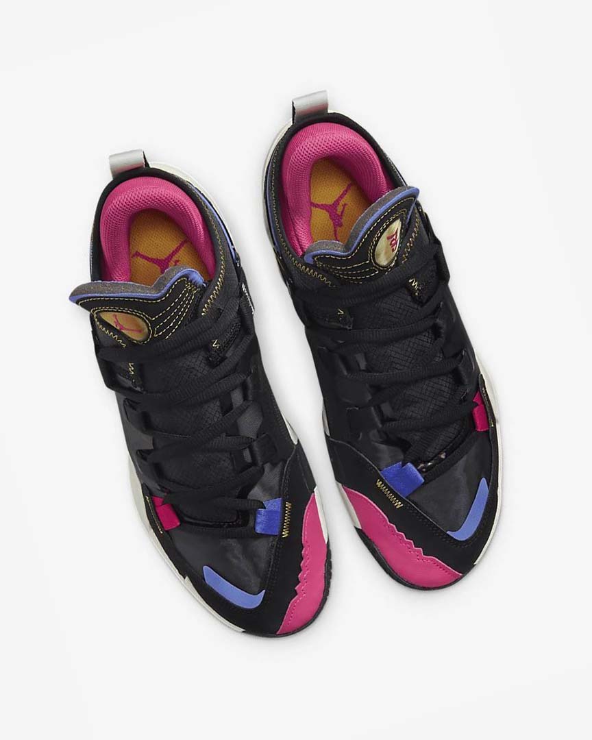 Black / Blue / Mint Nike Jordan .5 'Why Not?' Men's Basketball Shoes | CA_5121
