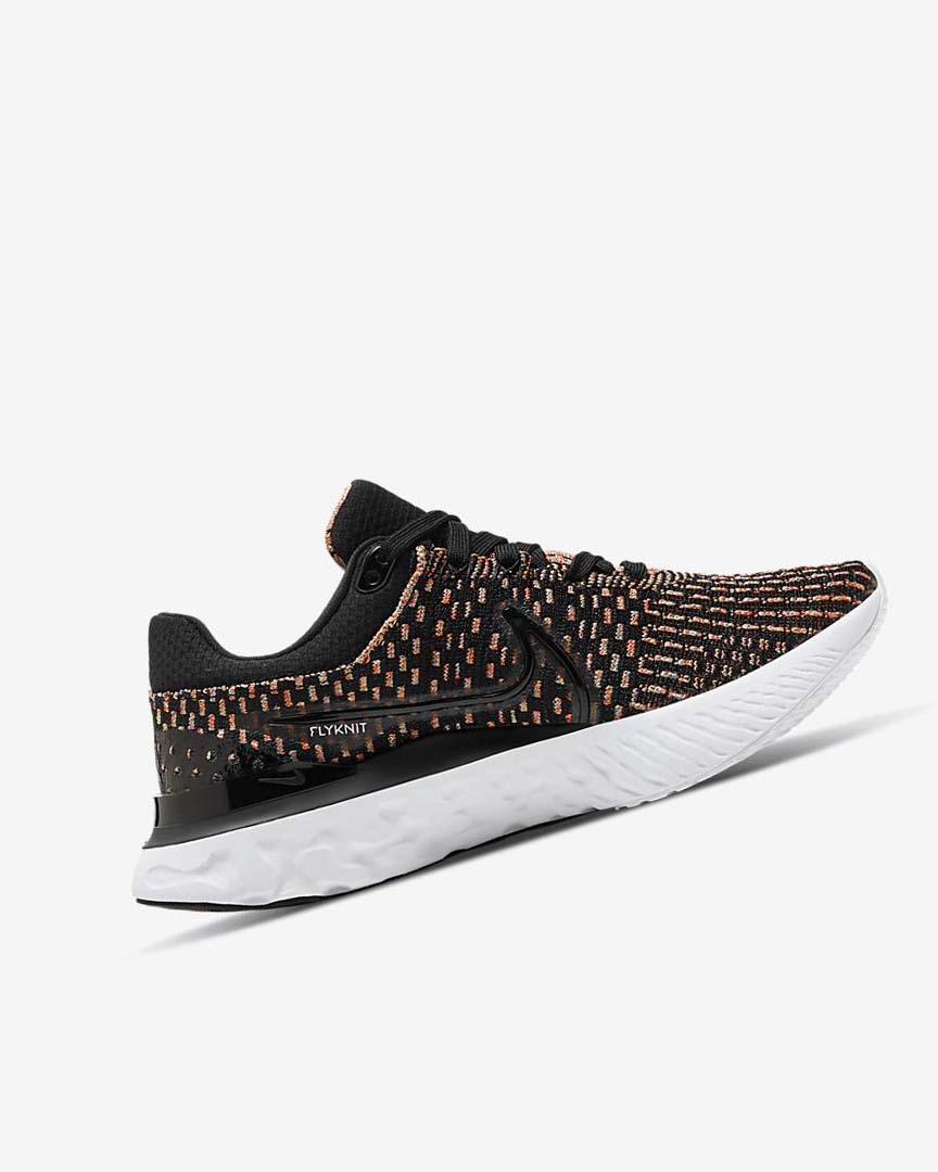 Black / Blue / Pink / White Nike React Infinity Run Flyknit 3 Women's Running Shoes | CA_4977