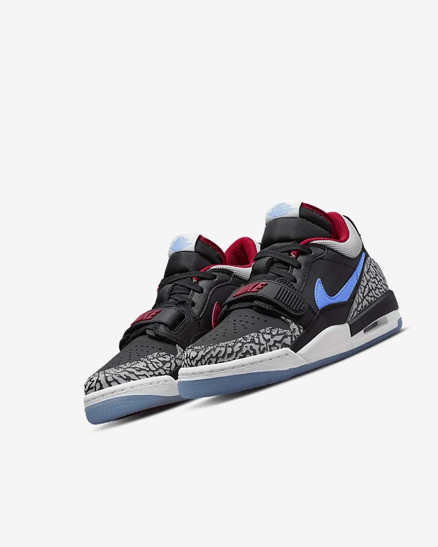 Black / Blue / Red / Grey Nike Air Jordan Legacy 312 Low Boys' Basketball Shoes | CA_5320
