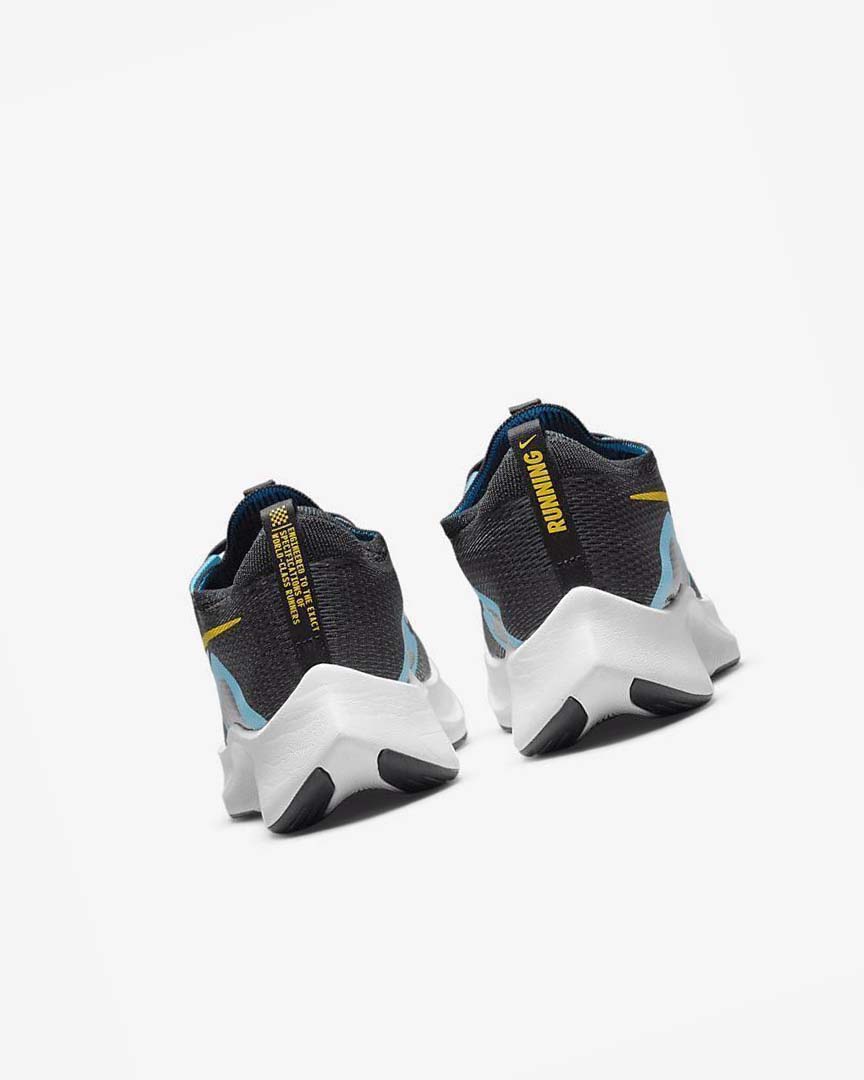 Black / Blue / White Nike Zoom Fly 4 Men's Running Shoes | CA_2888