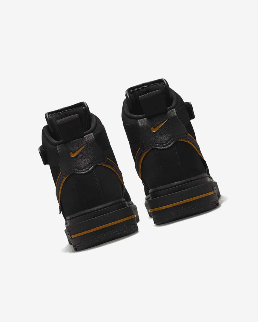 Black / Brown / Gold / Black Nike Air Force 1 Men's Boots | CA_2877