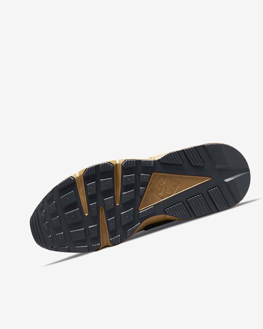 Black / Brown Nike Air Huarache LE Men's Sneakers | CA_2725