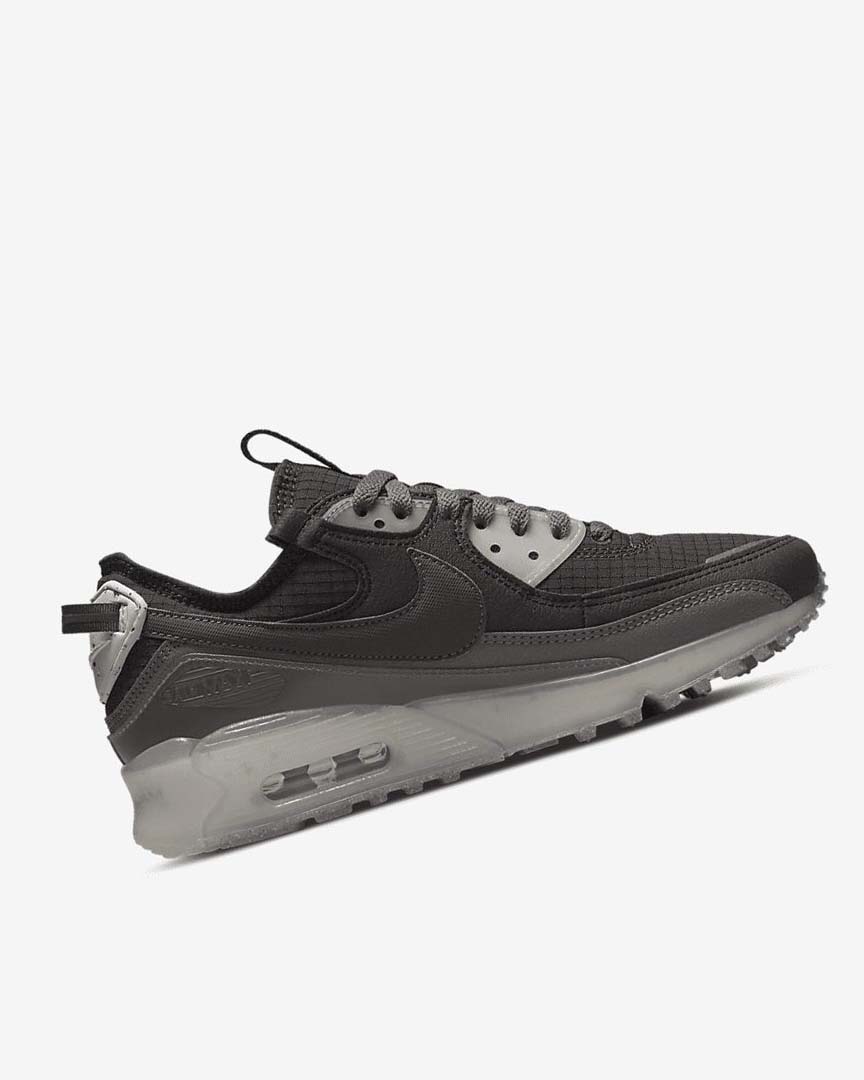 Black / Dark Blue Grey / Light Beige / Grey Nike Air Max Terrascape 90 Women's Sneakers | CA_2606