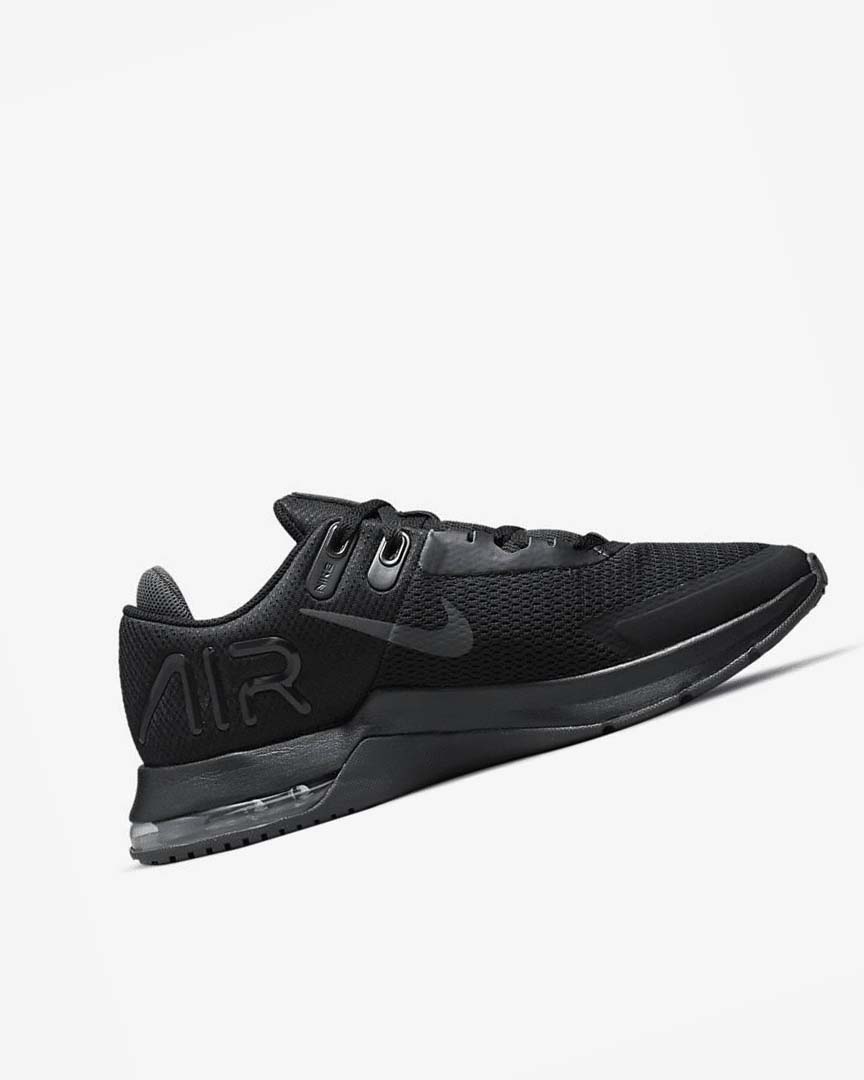 Black / Dark Grey / Black Nike Air Max Alpha Trainer 4 Men's Training Shoes | CA_5302