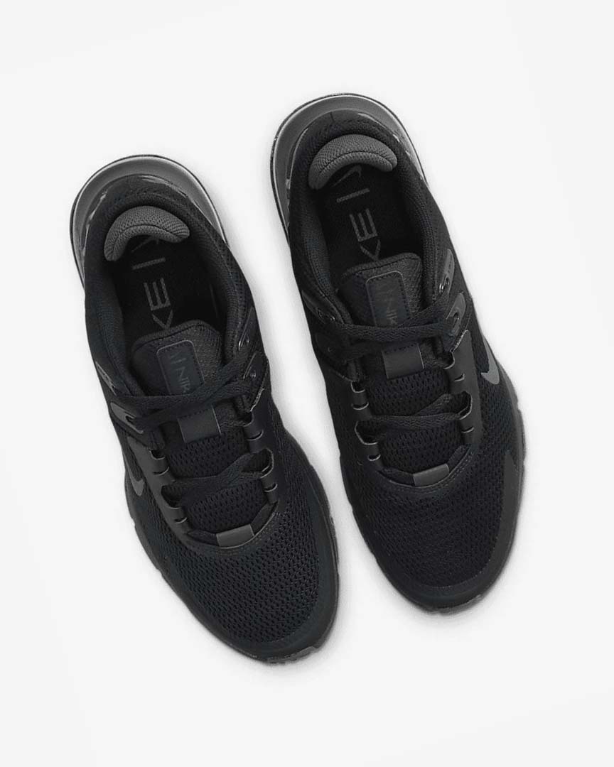 Black / Dark Grey / Black Nike Air Max Alpha Trainer 4 Men's Training Shoes | CA_5302