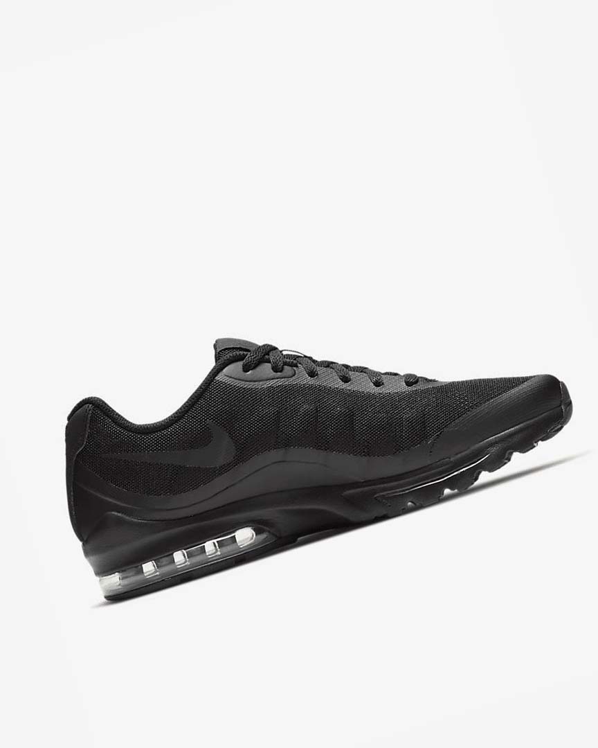Black / Dark Grey / Black Nike Air Max Invigor Men's Casual Shoes | CA_2299