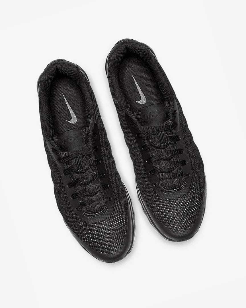 Black / Dark Grey / Black Nike Air Max Invigor Men's Casual Shoes | CA_2299