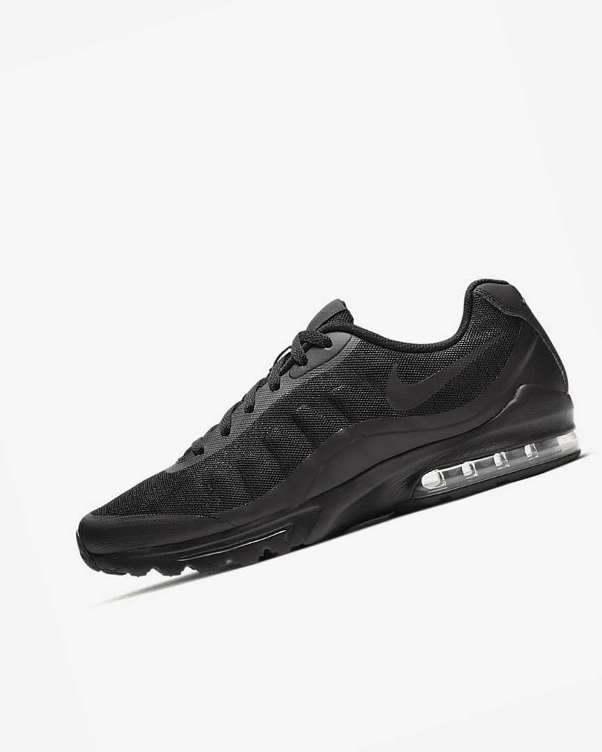 Black / Dark Grey / Black Nike Air Max Invigor Men\'s Casual Shoes | CA_2299