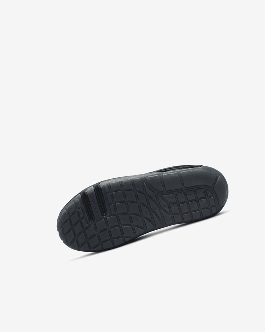 Black / Dark Grey / Black Nike Air Max Motif Girls' Shoes | CA_2372