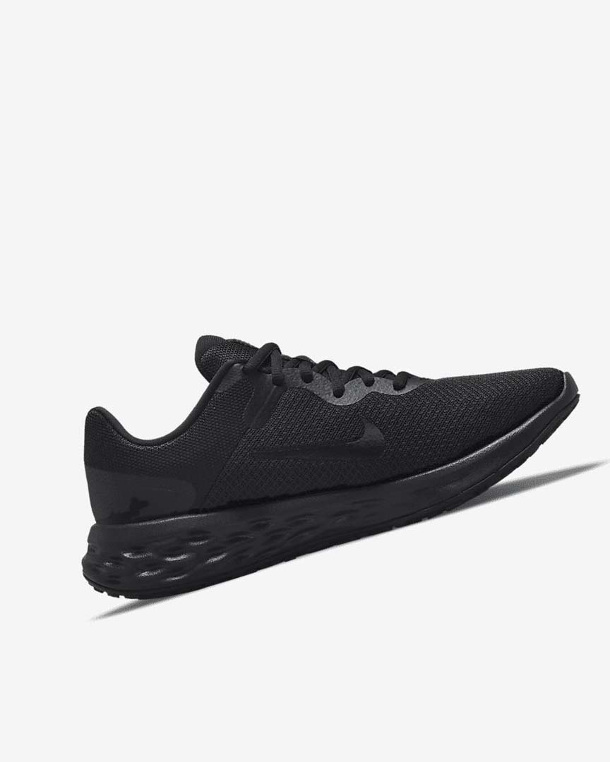 Black / Dark Grey / Black Nike Revolution 6 Next Nature Women's Running Shoes | CA_2361