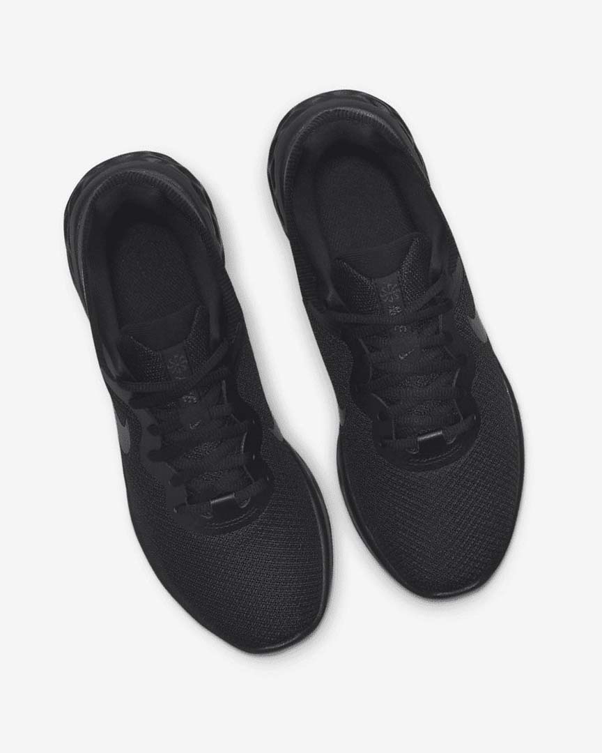 Black / Dark Grey / Black Nike Revolution 6 Next Nature Women's Running Shoes | CA_2361