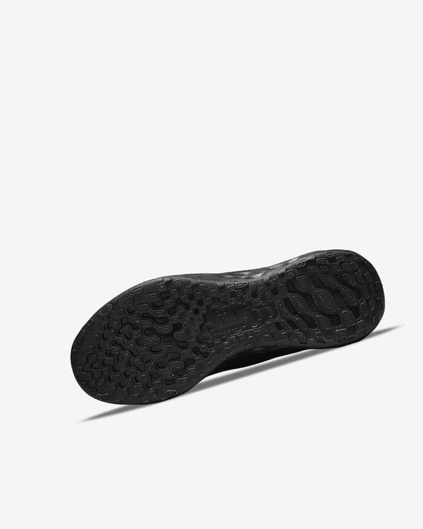 Black / Dark Grey / Black Nike Revolution 6 Boys' Running Shoes | CA_3129