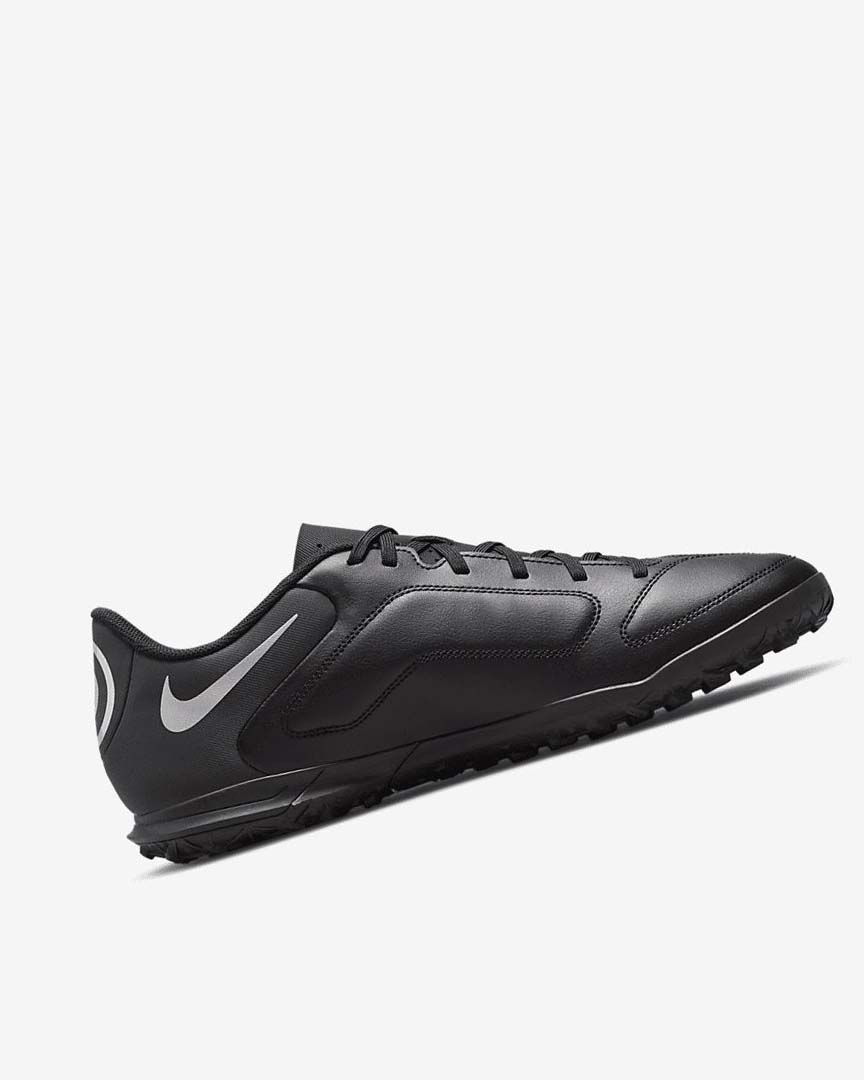 Black / Dark Grey / Black Nike Tiempo Legend 9 Club TF Women's Soccer Shoes | CA_2311