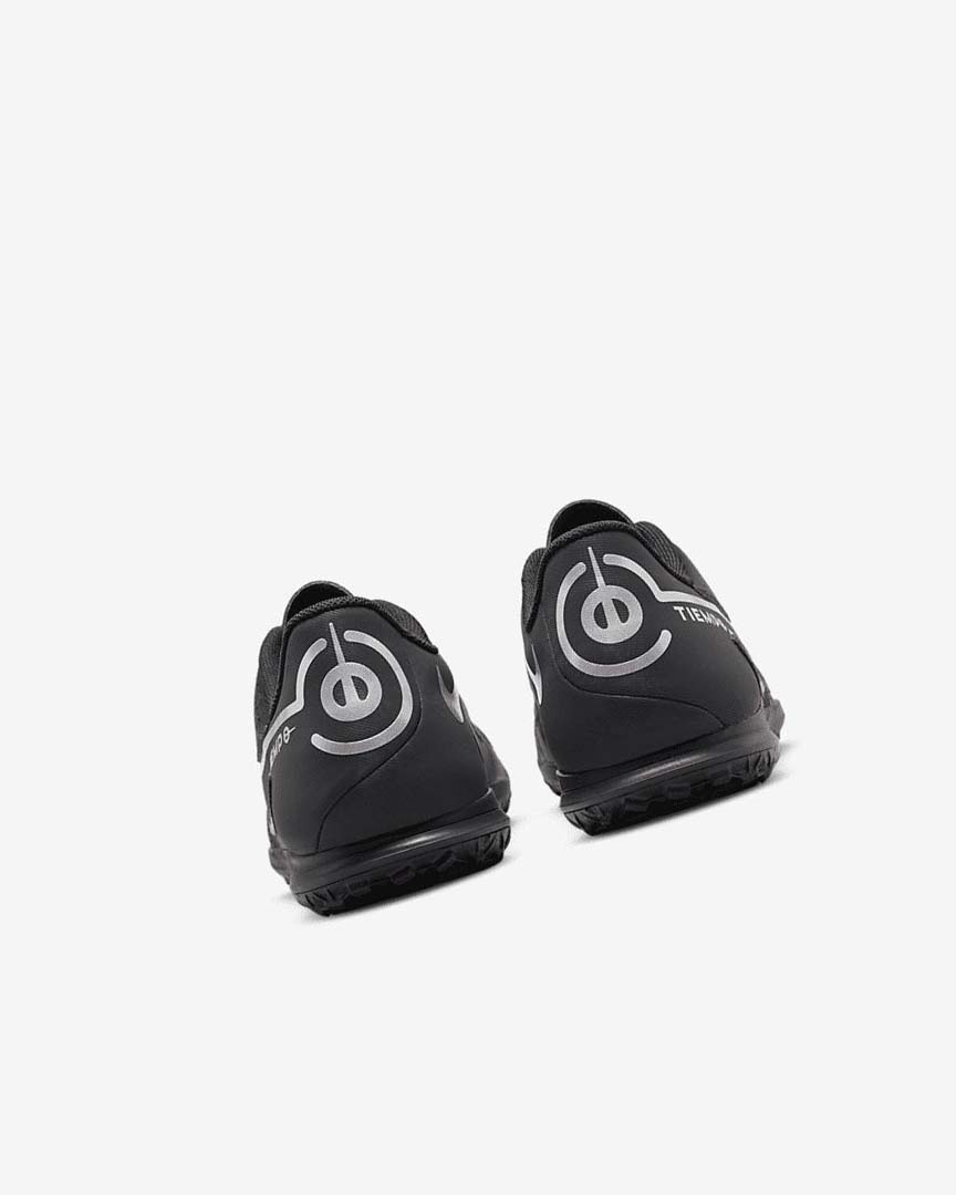 Black / Dark Grey / Black Nike Tiempo Legend 9 Club TF Women's Soccer Shoes | CA_2311
