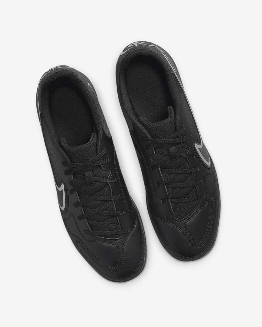 Black / Dark Grey / Black Nike Tiempo Legend 9 Club IC Women's Soccer Shoes | CA_2500