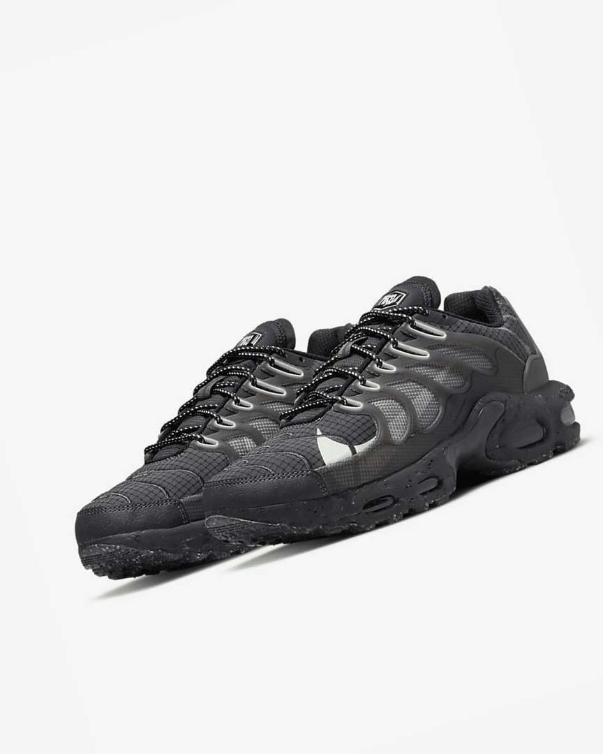 Black / Dark Grey / Dark Grey / Light Green Nike Air Max Terrascape Plus Men's Casual Shoes | CA_2379