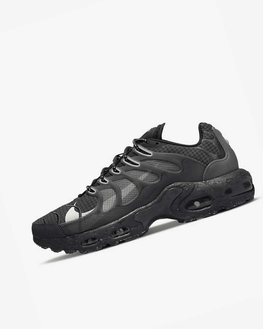 Black / Dark Grey / Dark Grey / Light Green Nike Air Max Terrascape Plus Men\'s Casual Shoes | CA_2379