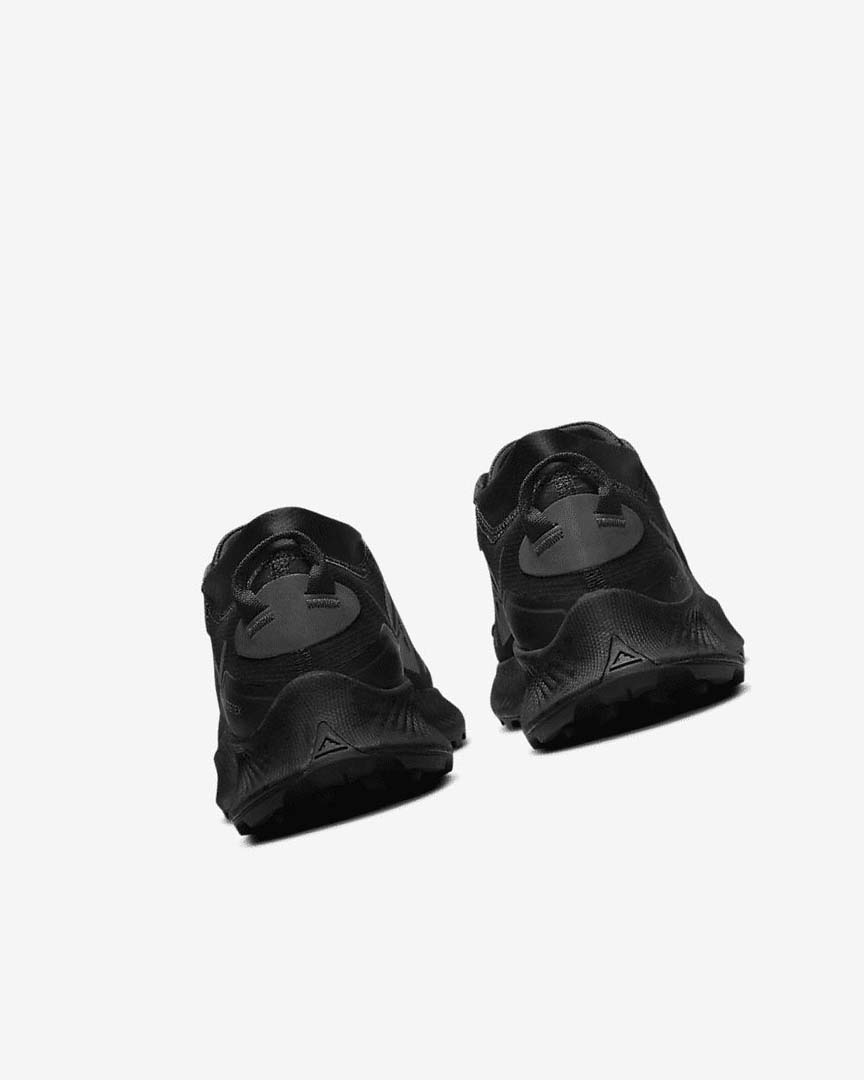 Black / Dark Grey / Grey / Black Nike Pegasus Trail 3 GORE-TEX Waterproof Women's Trail Running Shoes | CA_2622