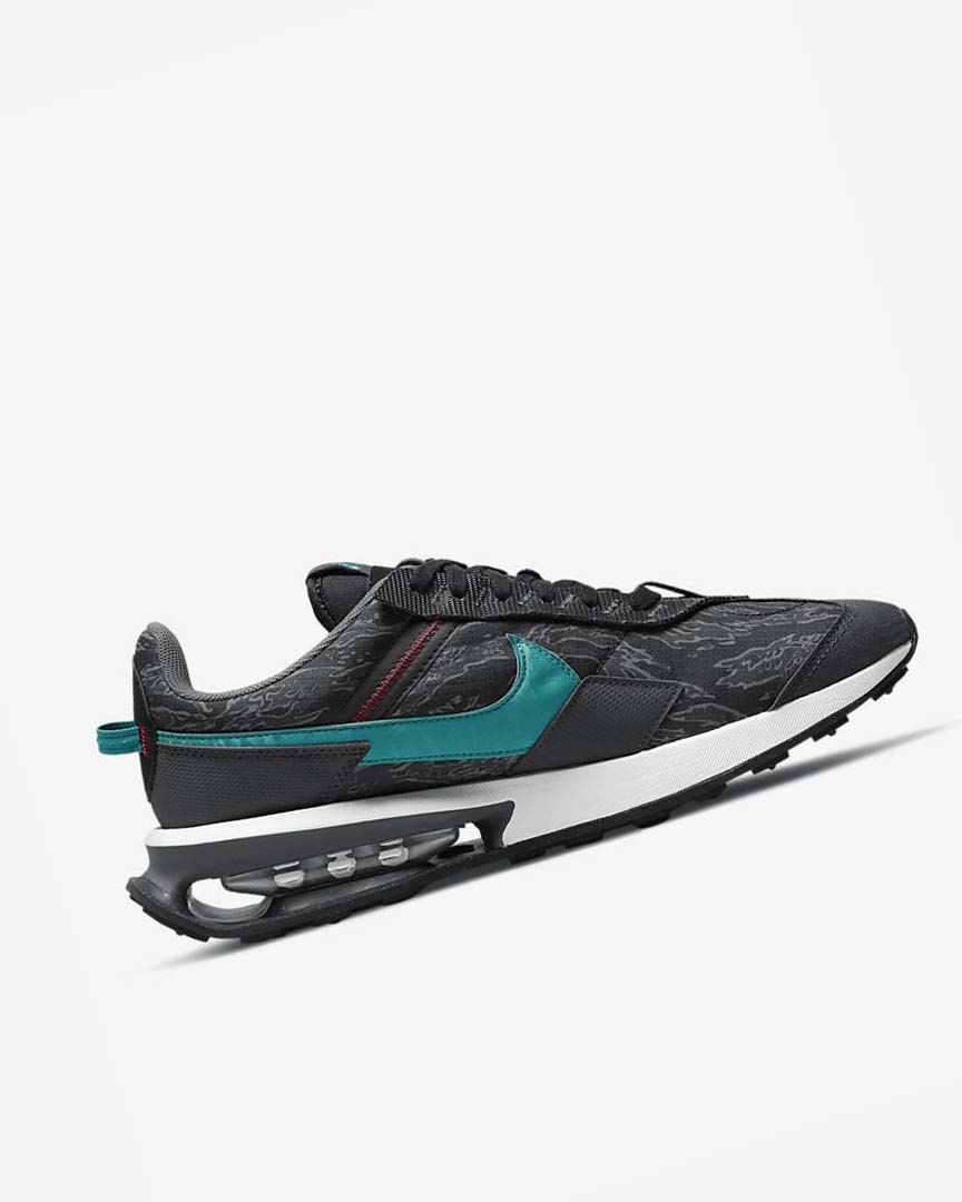 Black / Dark Grey / Grey Nike Air Max Pre-Day SE Men's Sneakers | CA_5104