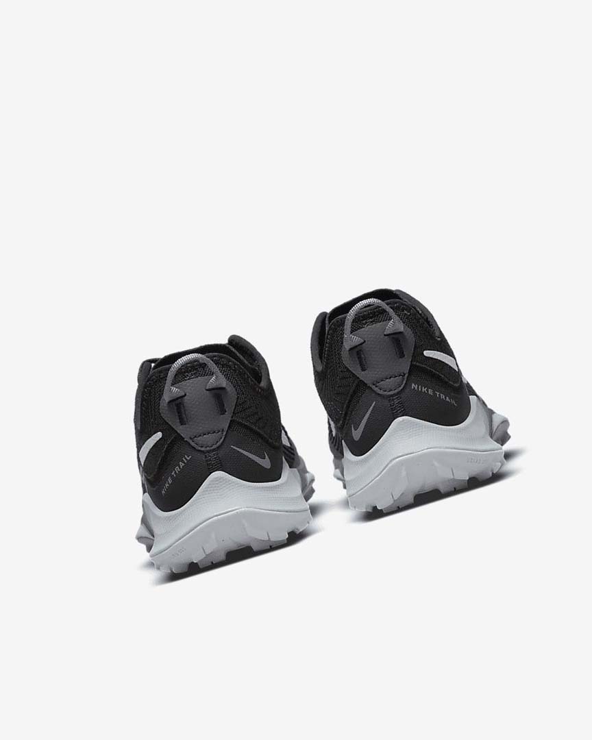 Black / Dark Grey / Grey / Platinum Nike Air Zoom Terra Kiger 8 Women's Trail Running Shoes | CA_2272