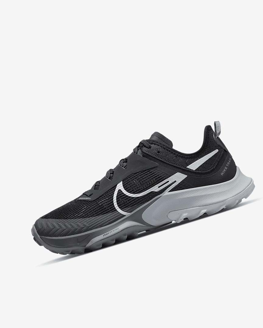 Black / Dark Grey / Grey / Platinum Nike Air Zoom Terra Kiger 8 Women\'s Trail Running Shoes | CA_2272