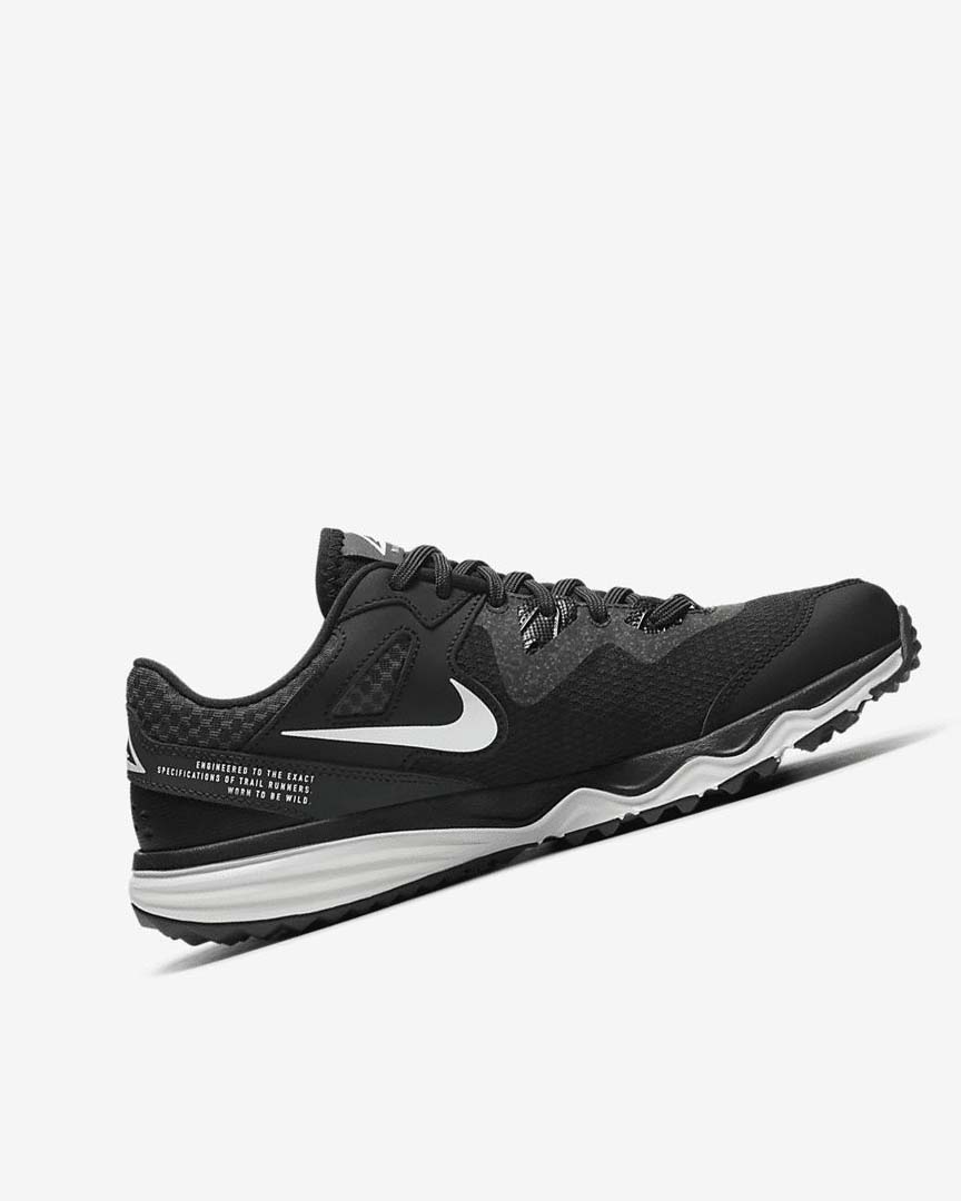 Black / Dark Grey / Grey / White Nike Juniper Trail Women's Trail Running Shoes | CA_3016