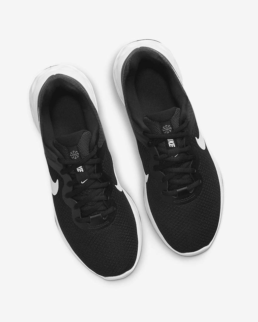 Black / Dark Grey / Grey / White Nike Revolution 6 Next Nature Women's Running Shoes | CA_2967