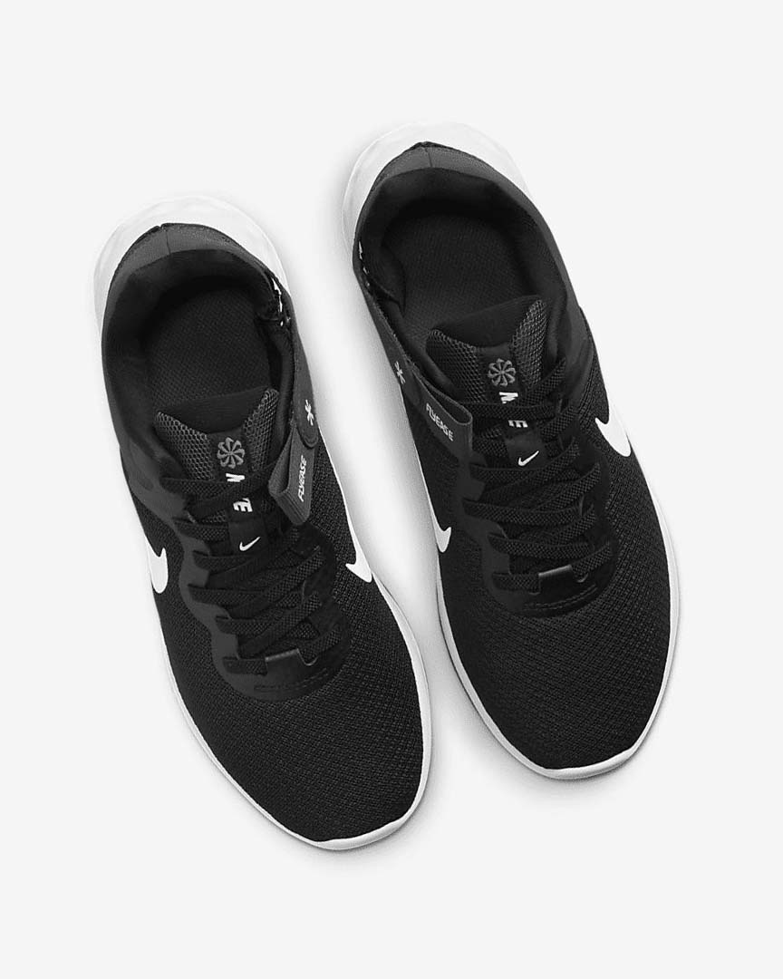 Black / Dark Grey / Grey / White Nike Revolution 6 FlyEase Next Nature Women's Running Shoes | CA_5392