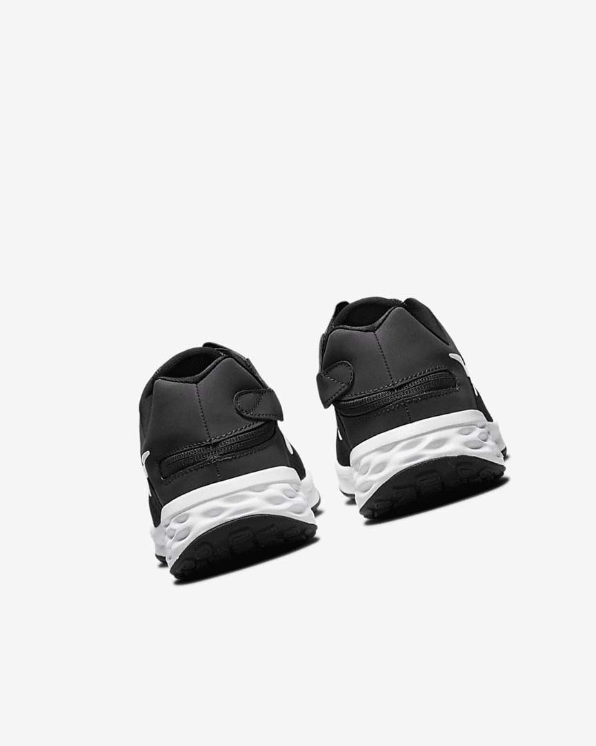 Black / Dark Grey / Grey / White Nike Revolution 6 FlyEase Next Nature Women's Running Shoes | CA_5392