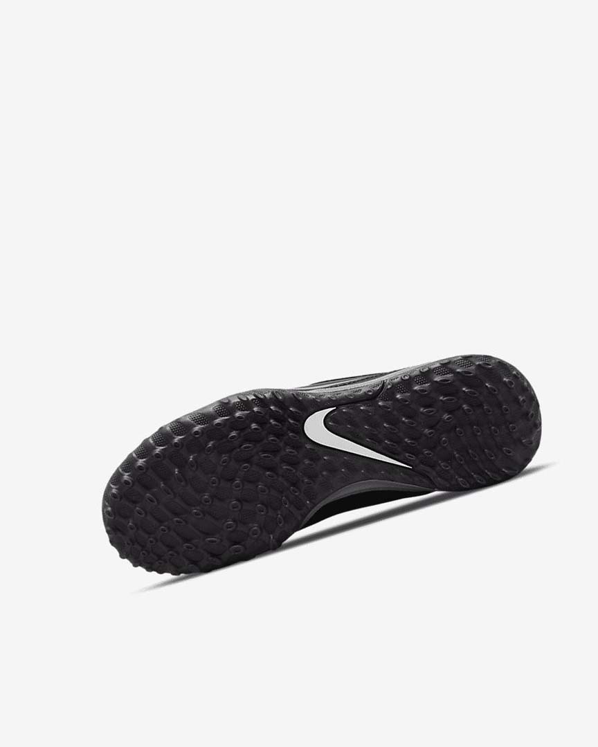 Black / Dark Grey / Metal Gold / Black Nike Jr. Tiempo Legend 9 Academy TF Boys' Soccer Shoes | CA_2801