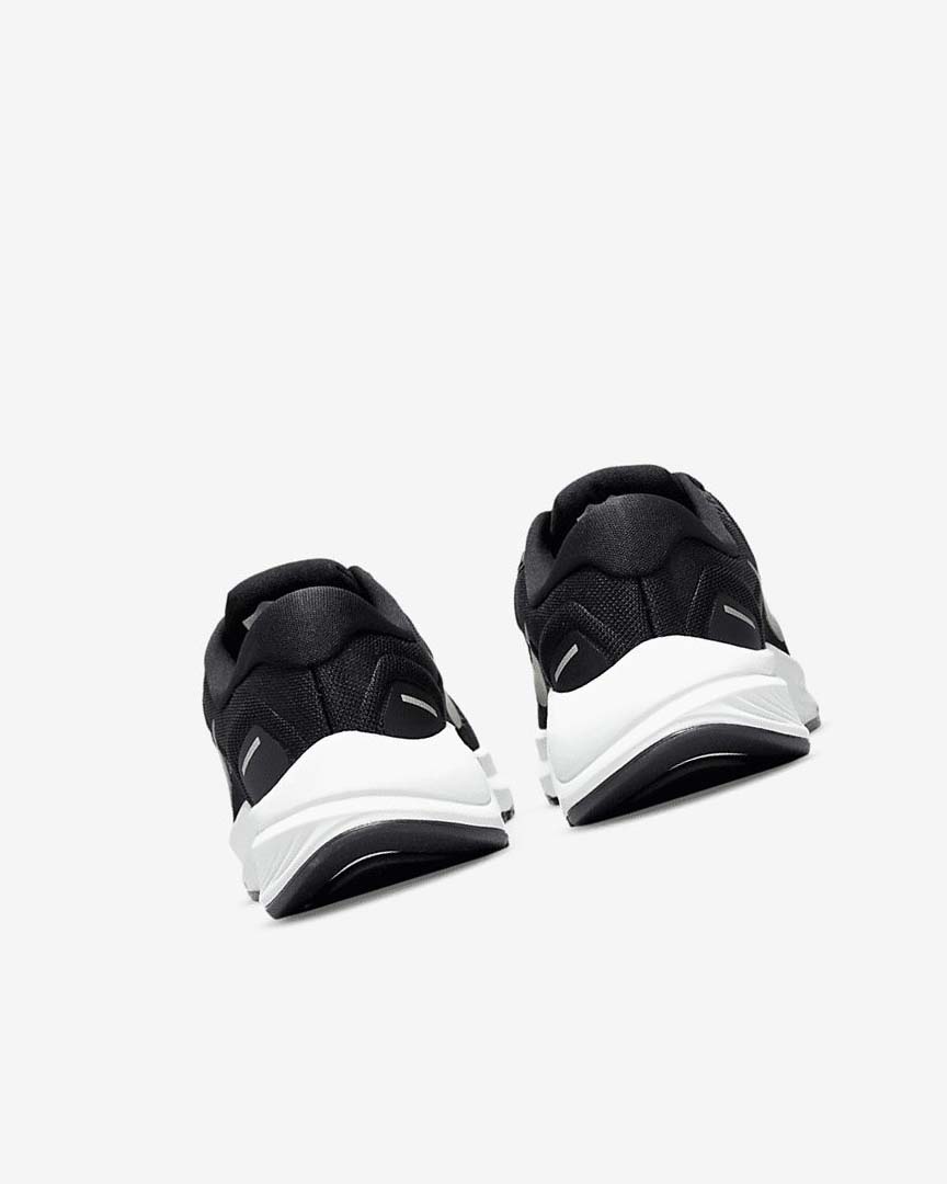 Black / Dark Grey / Metal Gold Nike Air Zoom Structure 24 Women's Running Shoes | CA_4654
