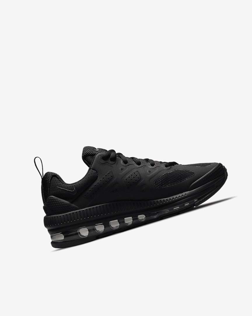 Black / Dark Grey Nike Air Max Genome Boys' Casual Shoes | CA_5314