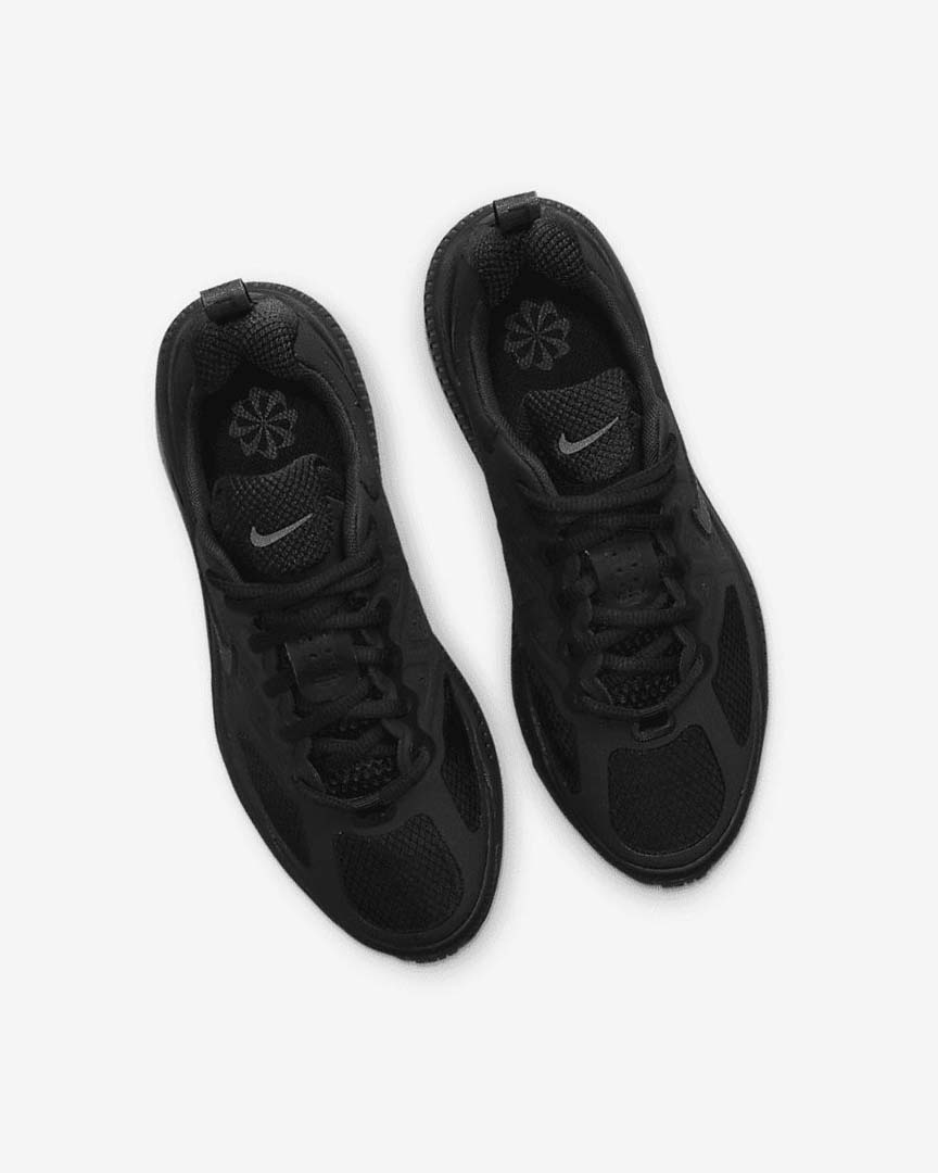 Black / Dark Grey Nike Air Max Genome Boys' Casual Shoes | CA_5314